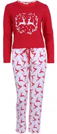 Czerwona piżama renifery Primark S