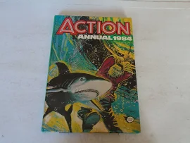 Action Comic Annual - Year 1984 - Uk Comic Annual ( Price Tab Intact )
