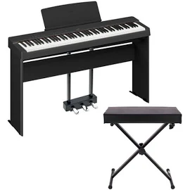 Yamaha P-225 B Home Bundle