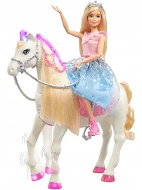 Barbie Przygody Księżniczek Koń Lalka GML79