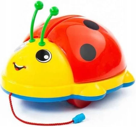 Polesie 7888 Biedronka do ciągania w siatce