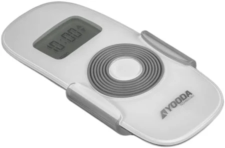 YOODA ARTISTIC 5 zegar – biały pilot Przenośny 5 -kanałowy z zegarem