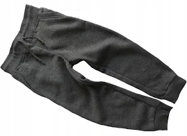 Primark grafitowe ciepłe spodnie dresowe 128