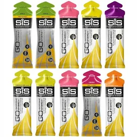 Sis Żel Energetyczny MIX Smaków 10 X 60ML Variety Pack Węglowodany Energy