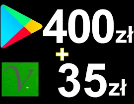 Karta Google Play 400 zł Kod Prepaid Klucz Android