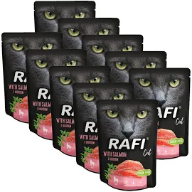 Rafi Cat Adult Paté with Salmon 10 x 300 g