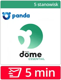 Panda Antivirus Pro Dome Essential - Antywirus na 5 urządzeń| 1 rok