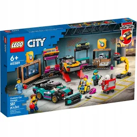LEGO 60389 CITY WARSZTAT TUNINGOWANIA SAMOCHODÓW