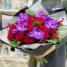 Букет цветов "Великолепная" No160