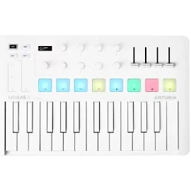 Arturia MiniLab 3 Alpine White MIDI-клавиатура, 25 клавиш