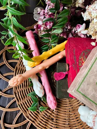 Свечи из пинтерест