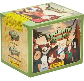 Бокс с наклейками Panini Гравити Фолз Gravity Falls 50 пакетиков