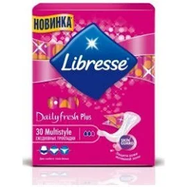 Прокладки ежед LibresseDaily Fresh Multistyle Plus 30шт/уп