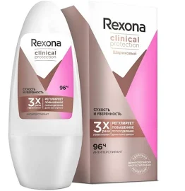 Rexona Дезодорант Clinical Protection Сухость и Уверенность, антиперспирант, шариковый, 50 мл