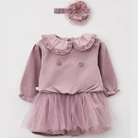 Платье и повязка - CARAMELL - Фиолетовый