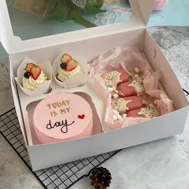 Бенто торт на День рождения (сладкий набор), Стандартный