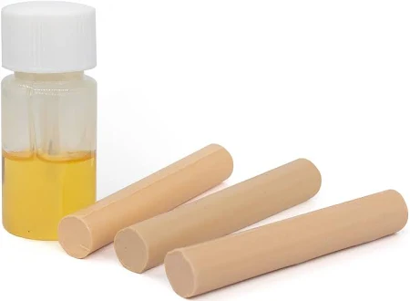 Восковые мелки и паста для восстановления паркета и ламината цвет бежевый