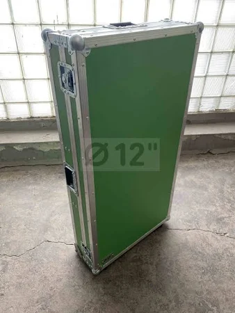 Кейс для проигрывателей винила и dj-микшера 12inch Vinyl Battle Case Set Light Green