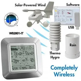 Домашняя погодная метеостанция La Crosse WS2801