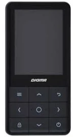 MP3-плеер Digma Плеер Hi-Fi Flash Y4 BT 16Gb черный/2.4"/FM/microSDHC