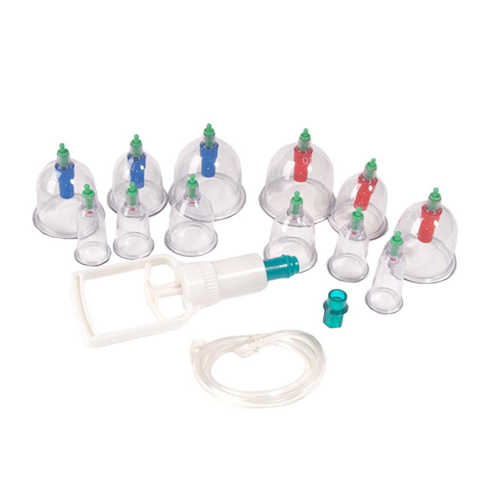 QNQ Массажные вакуумные банки с насосом 12 штук