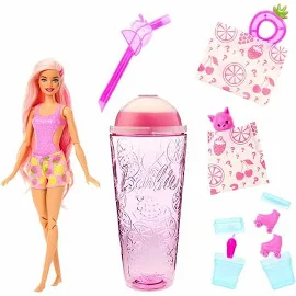 Barbie Pop! Reveal Serie Frutas Fresa Кукла Розовый