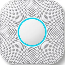 Google Nest Protect 2-го поколения с аккумулятором с длительным сроком службы Сигнализатор дыма и угарного газа | С3000БВЭС