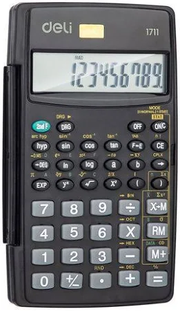 Калькулятор научный Deli E1711 8+2-разрядный