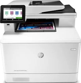 HP Color LaserJet Pro МФУ M479fnw, Печать, копирование, сканирование, факс, электронная почта, сканирование в сообщение электронной почты или файл PDF; автоподатчик на 50 ровных листов