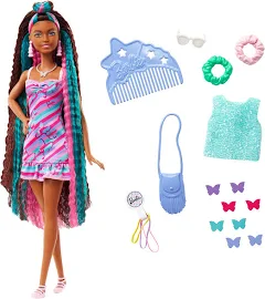Barbie Totally Hair Рожденная кукла Многоцветный