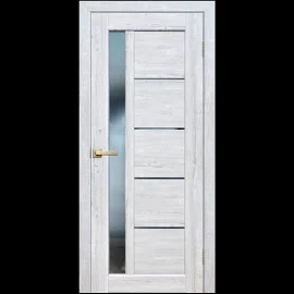 Дверь межкомнатная Artens Брио остеклённая ПВХ ламинация цвет сосна тоскана 80x200 см (с замком и петлями)