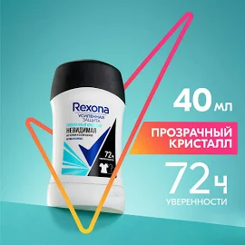 Антиперспирант стик Rexona Прозрачный кристалл, 40 мл