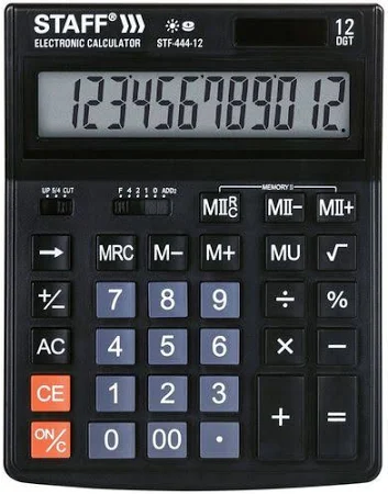 Калькулятор настольный STAFF STF-444-12