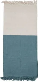 Коврик декоративный хлопок Inspire Lyanna 60х120 см цвет синий