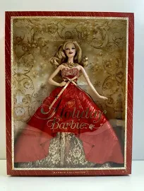 Barbie Кукла Барби Праздничная в красном платье