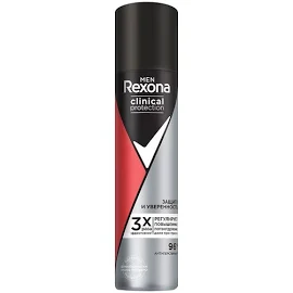 Дезодорант-антиперспирант спрей Rexona Men Clinical Protection Защита и уверенность 75 мл