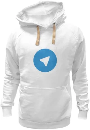 Женская толстовка "Логотип Telegram" цвет