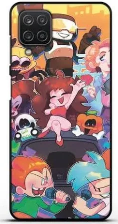 Чехол Friday Night Funkin (Фрайдей Найт Фанкин) - Батл для Samsung Galaxy M12 [SM-M127F] силиконовый