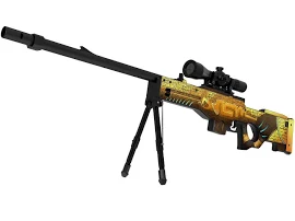Деревянная снайперская винтовка VozWooden Active AWP / AWM Охотник за Сокровищами (Стандофф 2 резинкострел)