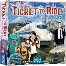 Настольная игра Ticket to Ride Map Collection: Volume 7 – Japan & Italy (Билет на поезд. Япония и Италия)
