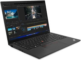 Ноутбук Lenovo ThinkPad P14s Gen4, 14-дюймовый IPS-дисплей WUXGA, Intel Core i7-1360P, 16 ГБ ОЗУ DDR5, твердотельный накопитель 512 ГБ, графика NVIDIA