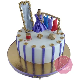 Торт на день рождения дизайнеру No1785
