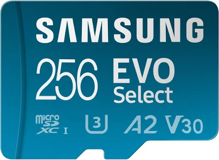 Карта памяти Samsung microSDXC 256GB EVO Select microSDXC Class 10 UHS-I