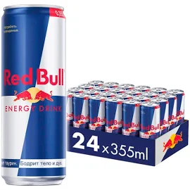 Энергетический напиток Red Bull, 0.355 л, 24 шт.