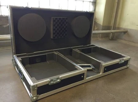 Кейс 12inch для комплекта из двух вертушек и dj-микшера (Battle)