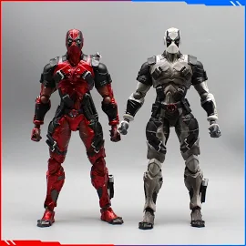 Фигурка героя аниме «Play Arts» Дэдпул и Росомаха, 25 см, детские игрушки, украшение комнаты, подарок на день рождения