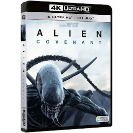 Disney Blu-ray испанский Aliencovenant 4k Бесцветный