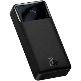 Внешний аккумулятор Baseus Power Bank Bipow Digital Display 20000mAh 20W Black PPDML-M01