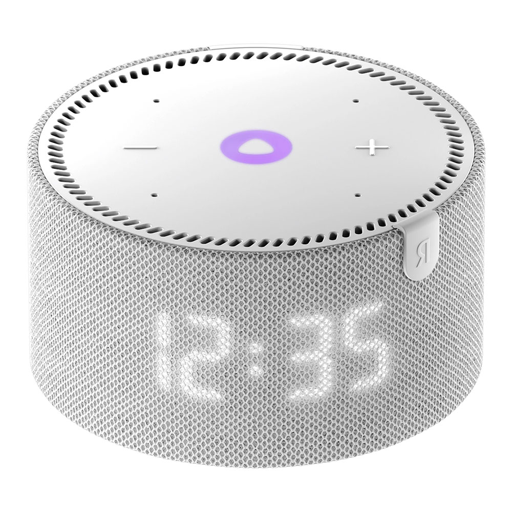 Умная колонка Яндекс Станция Мини с часами Серый