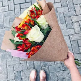 Букет цветов "Поэма любви"